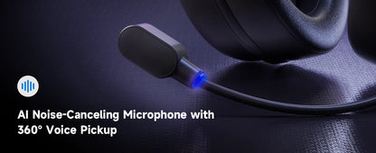 MCHOSE V9 Pro Gaming Wireless Headset 7.1 Surround Sound Headphones Noise Canceling Mic Low Latency Lightweight for PS5 PC SWITCH