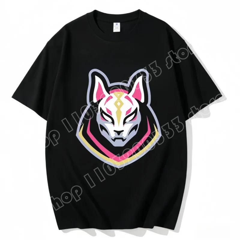 Fortnite Crew Neck T Shirt Unisex Adult Game Dance Fashion New Pure Cotton Short Sleeve Tops Perfect for Casual Wear Vacations