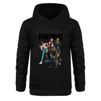 Hoodie Fortnite para Crianças Roupa de Princesa para Meninas Moda Bebé Rapazes Roupa Primavera Outono Sweatshirt Tops Infantis 4403