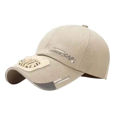 Cappellino da baseball con ventola, ventilatore rinfrescante ricaricabile via USB per l’estate, protezione solare per il golf all’aperto, cappellino con visiera regolabile a 2 velocità, cappellino da escursionismo con ventola