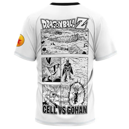 2026 New Dragon Ball Gohan T-Shirt Retro SSJ2 3D Print Polyester Oversized Sports Tee Casual Loose Streetwear for Men Women Kids