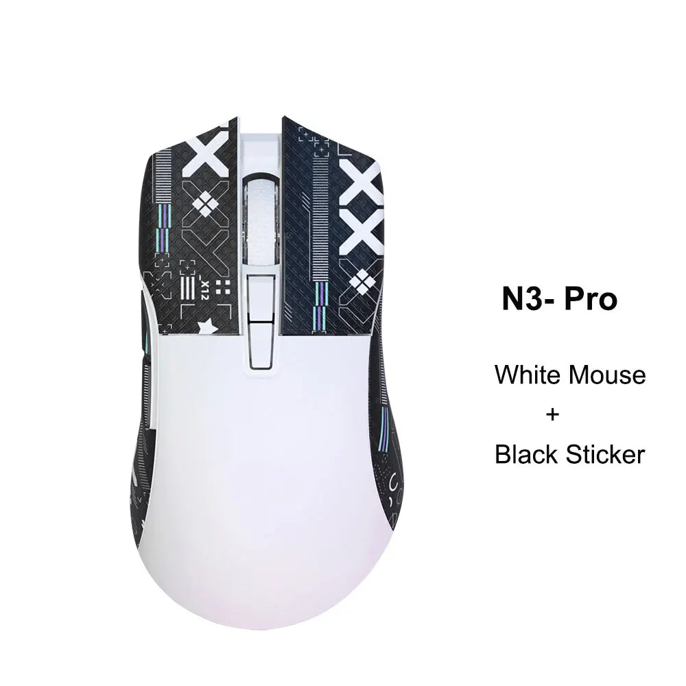Motospeed Darmoshark N3 Pro Bluetooth kabellose Gaming-Maus Double 8K Tri-Mode wiederaufladbar PAW3395 64g ergonomische Gamer-Maus