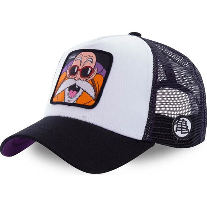 ALL Styles Dragon Ball Baseball Cap Snapback Peaked Cap Men's Embroidery Hip-Hop Cap Style Sun Visor Adjustable Trucker Mesh Cap
