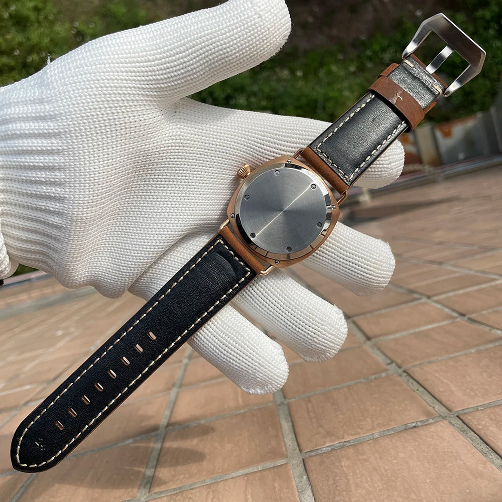 STEELFLIER Official SF760S Luxury Bronze Mechanical Watch NH35 Movement Sapphire Crystal Swiss Luminous 20Bar Waterproof Wristwatch