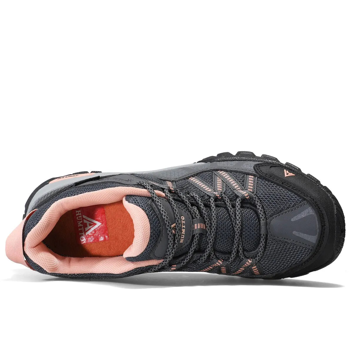 HUMTTO Hiking Shoes for Women Wear-Resistant Outdoor Women's Sports Shoes Lace-Up Climbing Trekking Sneakers Woman 110609B