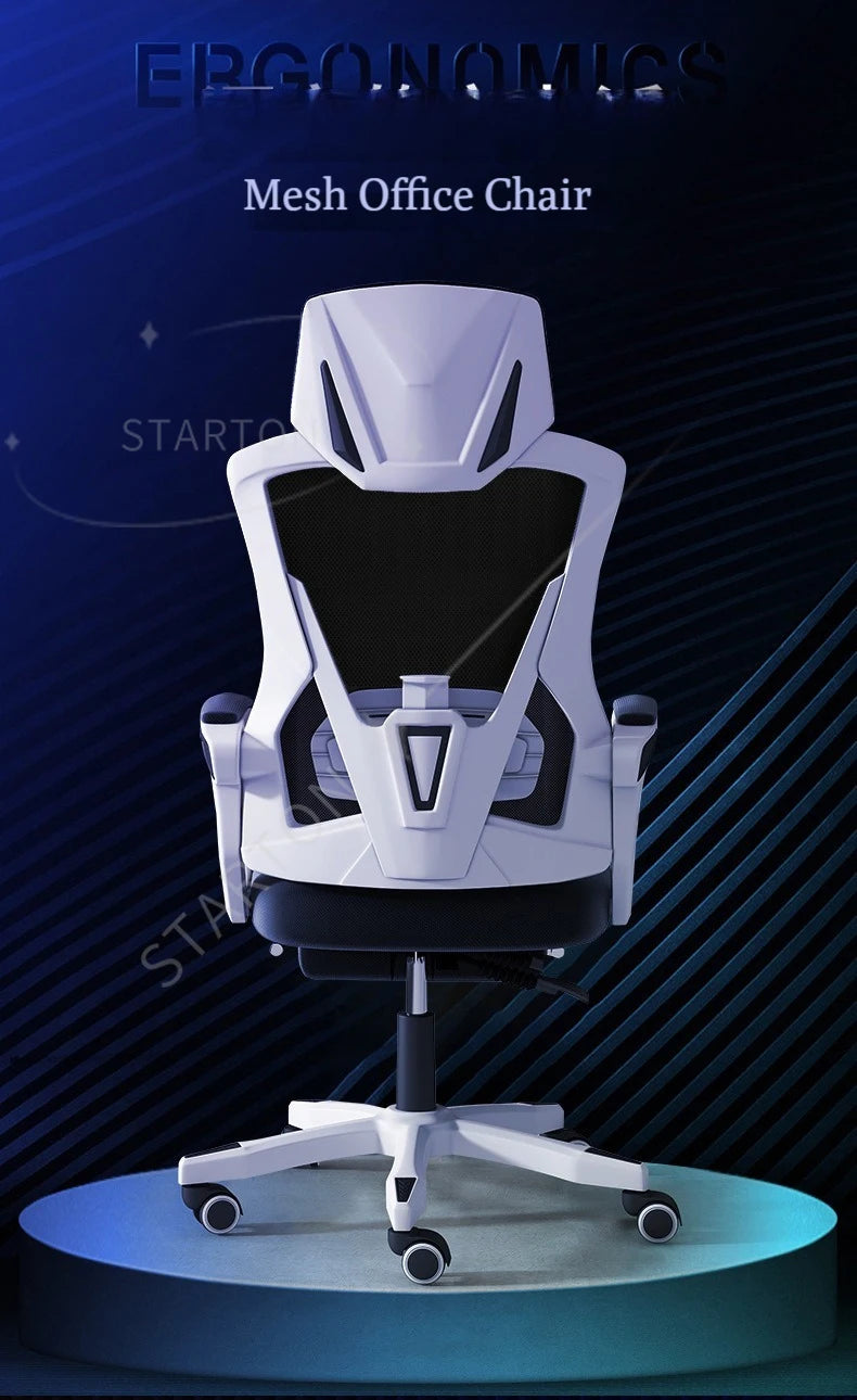 High Density Sponge Mesh Office New Design Home Office Furniture Comfortable Chair with Footrest