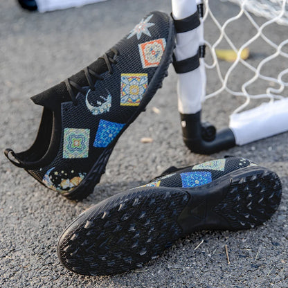 Lawn Nails Wear-resistant Professional Football Shoes Multi-color Grip Strong Balance Summer Outdoor Football Training Shoes
