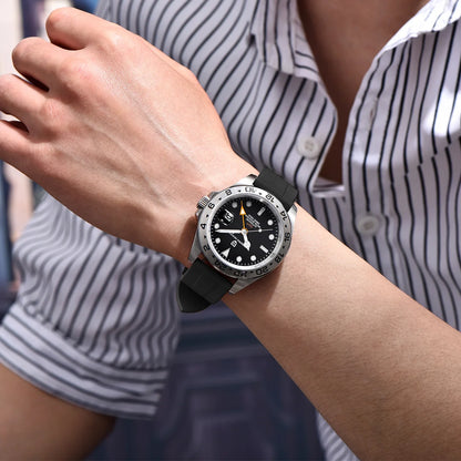 Relógio de mergulho masculino Pagani Design 2026 novo, 42mm, safira, mecânico automático GMT, impermeável 100m PD1682