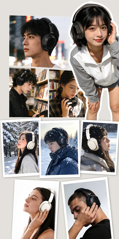FiiO EH13 Kabellose Bluetooth-ANC-Over-Ear-Kopfhörer – HiFi-LDAC-Gaming-Headset mit Geräuschunterdrückung, tiefem Bass & langer Akkulaufzeit