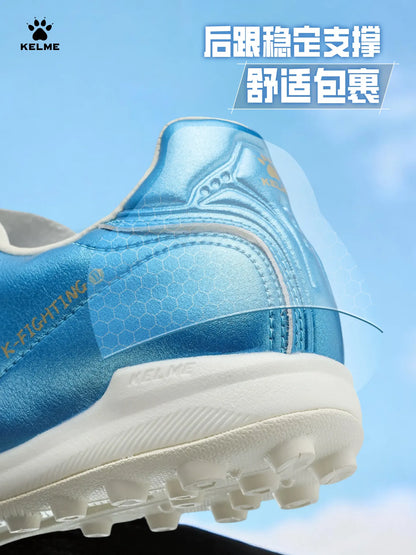 Kelme Men's TF Football Boots, Soccer Cleats for Youth, Artificial and Natural Grass, Professional Match Training Turf Shoes with Short Studs