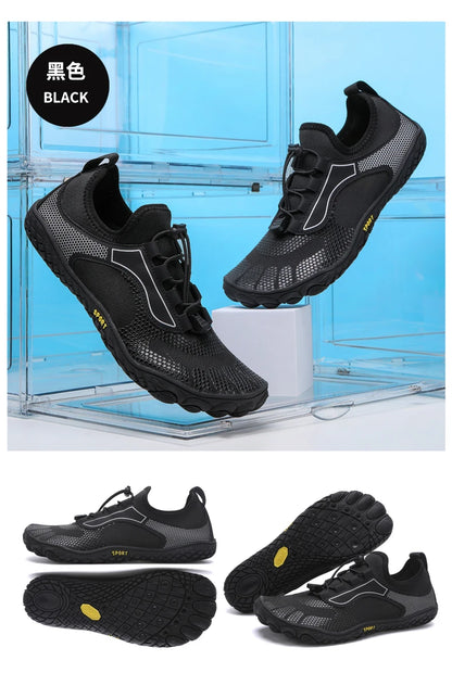 36-48# Gym Footwear Unisex Seaside Aqua Shoes Couples Vacation Beach Game Wading Shoes Men Squat Fitness Shoes Women Yoga Shoes