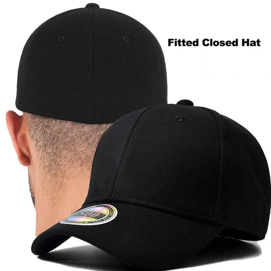 Full Closed Fitted Baseball Cap Hat Outdoor Sports Golf Caps Women Men Hip Hop Custom Sun Visor Casquette Gorras
