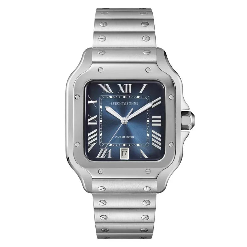 Specht & Söhne New Men's Watches Japan Miyota 8215 Movement Mechanical Wristwatches Stainless Steel 50M Waterproof Men's Watch