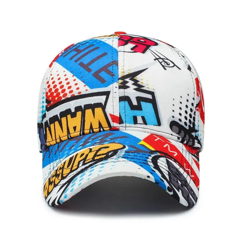 Czapka z daszkiem w stylu wiosennym, modna, uliczna, hip-hopowa, bawełniana czapka hip-hopowa