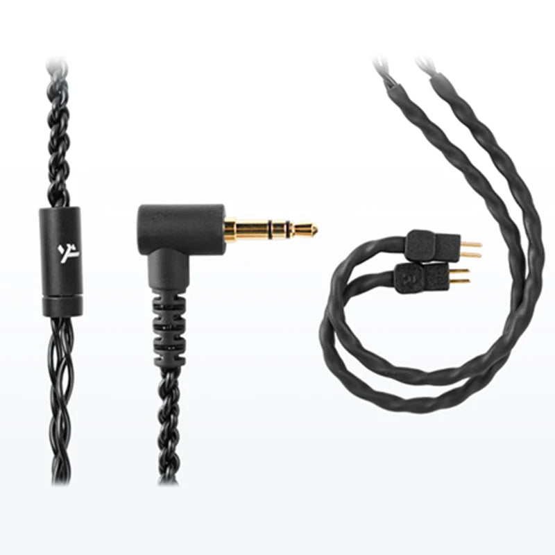 Truthear HEXA 1DD+3BA Hybrid-Kabelkopfhörer – High-Fidelity-In-Ear-Monitor-IEM-Ohrhörer mit 0.78 2Pin versilbertem Kabel