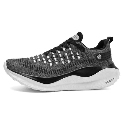 Men's Cushioned Running Shoes EVA Midsole for Shock Absorption Lightweight & Breathable Mesh Sports Sneakers for Gym and Walking