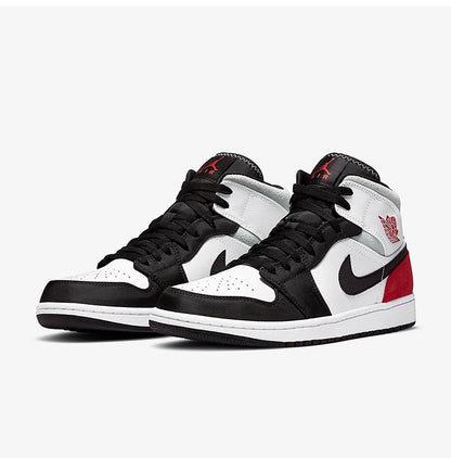 Nike Air Jordan 1 AJ1 originali da uomo, scarpe da basket sportive mid top ammortizzate 852542-100