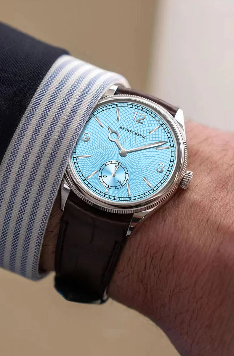 Specht & Söhne New Arrivals 1908 Automatic Watches For Men Stainless Steel Seagull Movt Mechanical Wristwatch 50M Waterproof