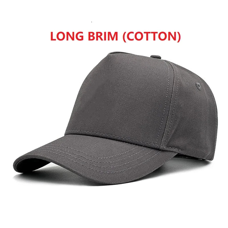 Big Head Man Baseball Caps Summer Mesh Plus Size Causal Peaked Hats 56-60cm 62-68cm Oversize XXL Snapbacks