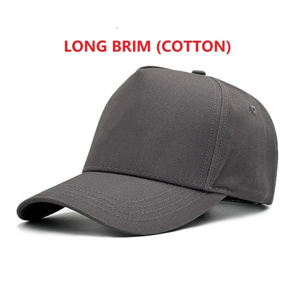 Big Head Man Baseball Caps Summer Mesh Plus Size Causal Peaked Hats 56-60cm 62-68cm Oversize XXL Snapbacks