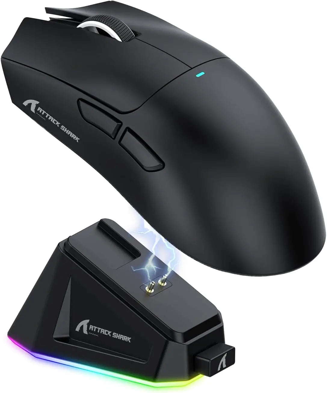 ATTACK SHARK X11 Wireless Gaming Mouse with Charging Dock, PixArt PAW3311 Gaming Sensor, BT/2.4G Wireless/Wired