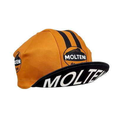 Retro Team Molteni cykelkeps – andningsbar solskyddskeps för utomhussport, unisex