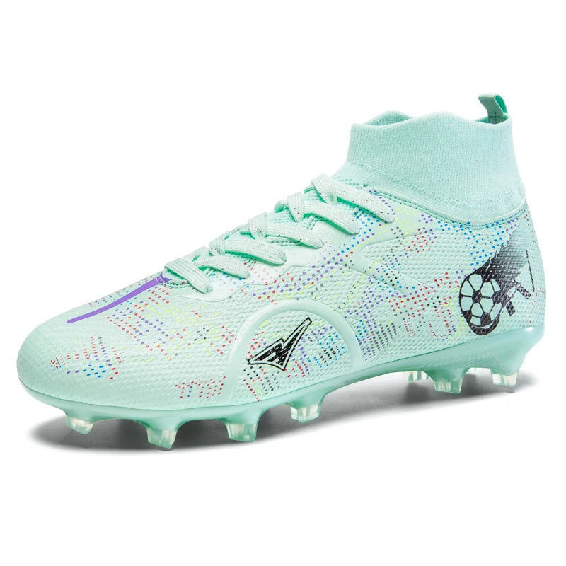 Scarpe da calcio professionali da uomo, scarpe da calcetto con tacchetti, sneakers da calcio ultraleggere per allenamento e sport all’aperto