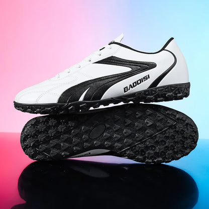 Fodboldsko til mænd, åndbare fodboldstøvler, futsal, ultralette professionelle træningssneakers, unisex græsknopper til kamp og sport
