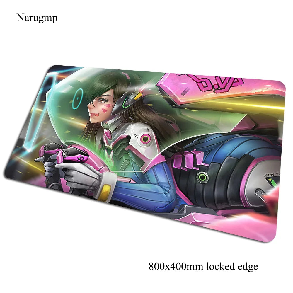 Overwatch Mauspad 80x40cm Gaming-Mauspad Halloween-Geschenk großes Mauspad Gamer-Computertischmatte Notebook-Mousemat PC