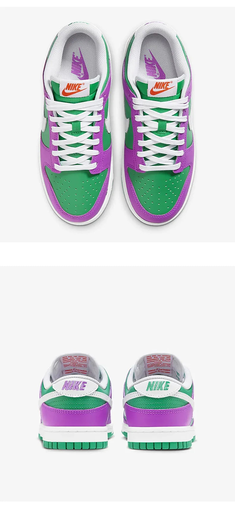 Nike Authentic Dunk sapatilhas casuais low-top para mulher FD9924-311