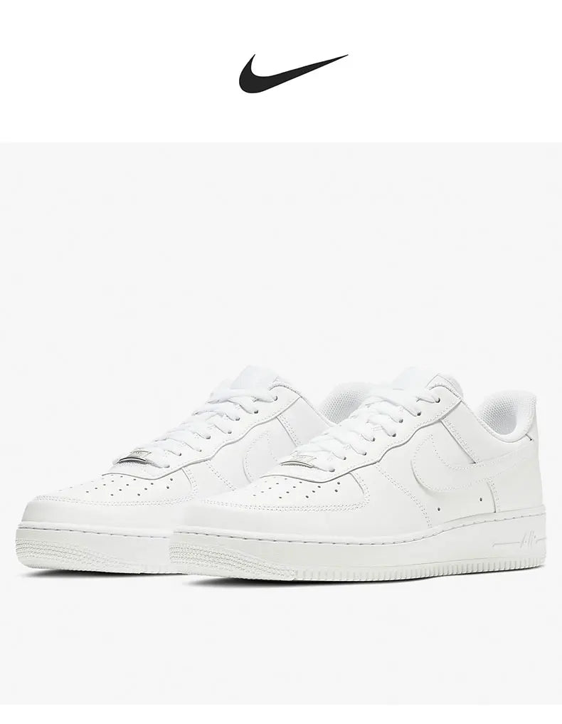 Nike Official Authentic AIR FORCE 1 Herren-Freizeitschuhe, strapazierfähige Fashion-Sneaker CW2288-111