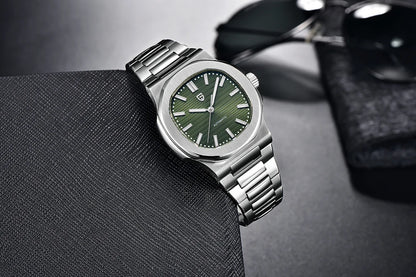 PAGANI DESIGN 2025 New Men's Watches Luxury Automatic Watch For Men Mechanical 40MM WristWatch Stainless Steel AR Sapphire glass