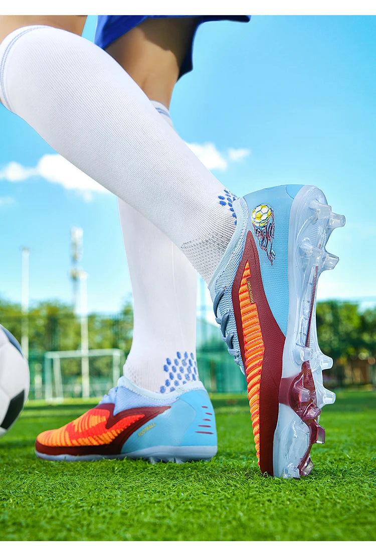 Nuove scarpe da calcio professionali da uomo, alta qualità, scarpe da soccer rapide, tacchetti society, scarpe professionali per campo da calcio, sneaker basse