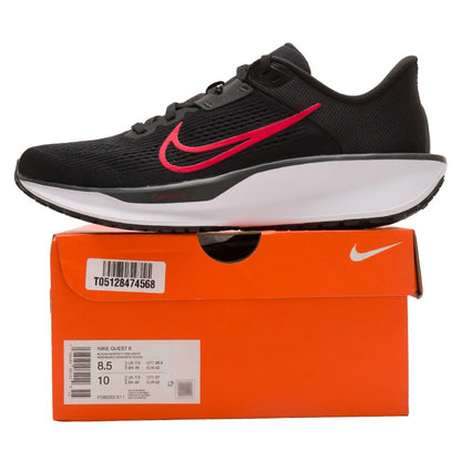 Nike Men's Running Shoes Quest 6 Fitness Long-Distance Training Shoes Breathable Cushioning Sports Shoes Fd6033-011