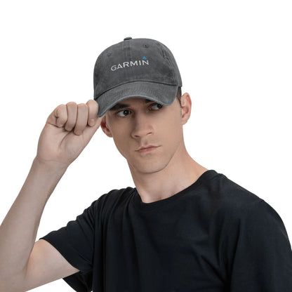 fficial Garmin Original Merchandise Classic  Denim Cap Casual Baseball Caps Adjustable Hat Summer Unisex Baseball Hats