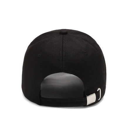 Four Seasons HatsMen Trendy Black Retro brooklyn Letter Embroidery Baseball Cotton Adjustable Casual Hat Hip Hop Sun Hats