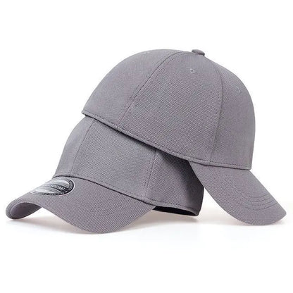 Custom Logo Fully Enclosed Hat Men's Fashion Spring and Summer Post-sealing Baseball Cap Women's Outdoor Sunshade Hip-hop Hats