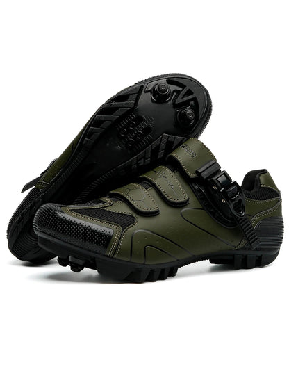 Primavera, scarpe da ciclismo MTB con morsetti da uomo, scarpe sportive in carbonio, velocità, corsa in montagna, scarpe da mountain bike