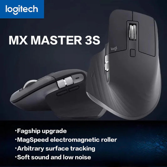 Logitech MX Master 3S kabellose Bluetooth-Maus Business Office Softtone-Maus ergonomische Business-Office-Maus