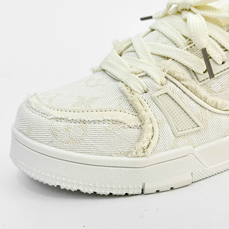 New Unisex Board Shoes Fashion Anti Slip Breathable Thick Soled Vulcanized Shoes Hot Selling Men's Women's Luxury Casual Shoes
