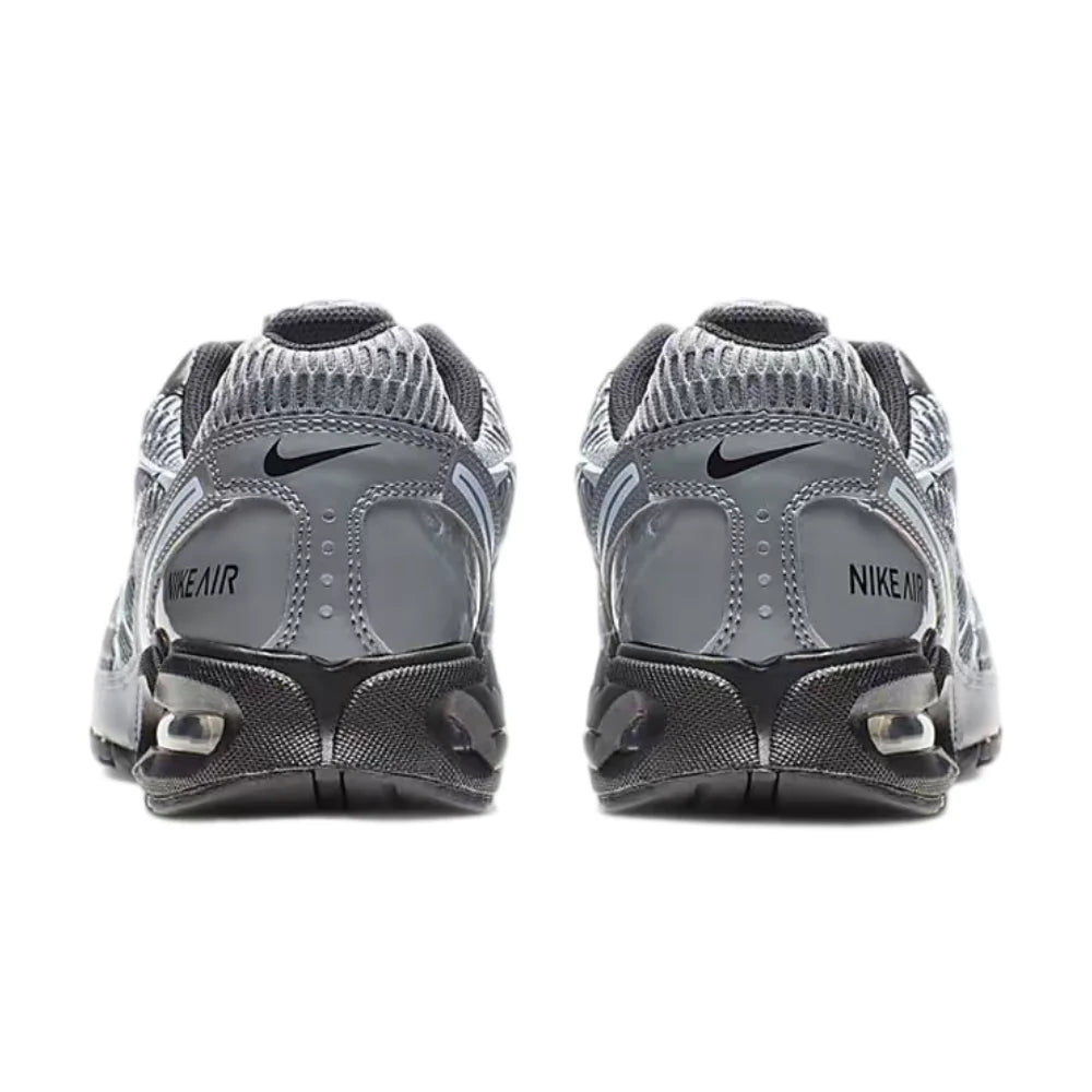 Pánské nízké běžecké boty Nike Air Max Torch 4 – šedá/stříbrná, ležérní textilie, prodyšná opora, dlouhá životnost 343846-012