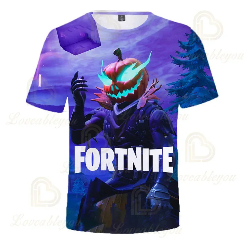 Sweatshirt 3D Fortnite Victory Battle Royale para criança, menino e menina, roupa infantil, tops e T-shirt de herói para adolescentes