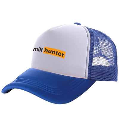 Καπέλα Trucker Milf Hunter Μοντέρνα Καπέλα Milf Hunter Καπέλα μπέιζμπολ Καλοκαιρινά καπέλα εξωτερικής χρήσης με πλέγμα για προστασία από τον ήλιο MZ-506