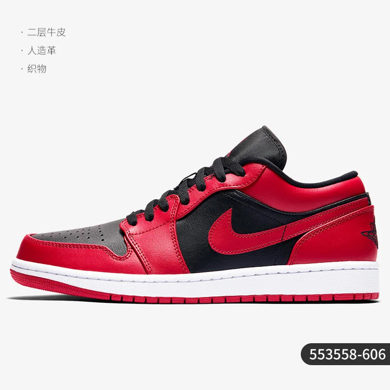 Zapatillas deportivas informales de ocio Nike Air Jordan 1 para hombre 553558-606