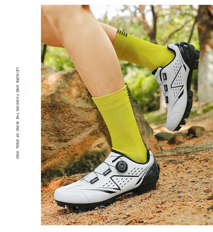 Professional Men Mtb Cycling Shoes White Racing Self-Locking 2024 Speed Road SPD Bicycle Sneakers New Women Flats Cleats Shoes