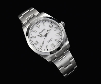 Cronos Luxury Men Watches 36mm Explore Climbing Series Couples Sport Watch NH35 PT5000Unisex Automatic Mechanical Watch 10Bar