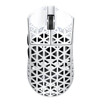 Mouse gaming wireless ATTACK SHARK R5 Ultra in fibra di carbonio 8K, 39g SUPERLIGHT, sensore gaming PixArt PAW3950MAX, polling wireless 8000Hz