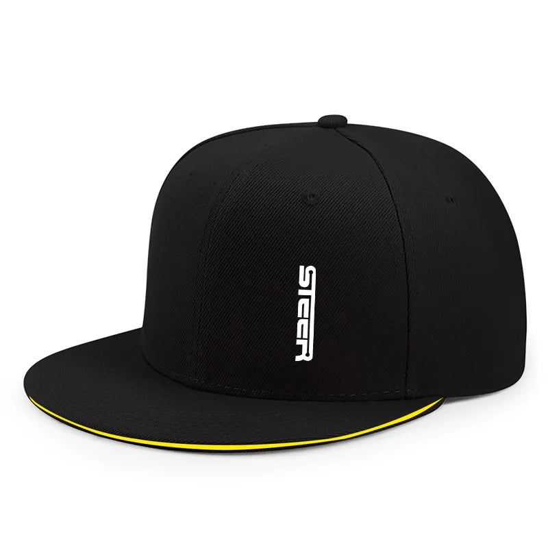 Für alle Jahreszeiten geeignet – vielseitige, lässige und trendige Damen-Baseballkappen mit flachem Schirm – Outdoor, Streetstyle – personalisierte Herrenhüte