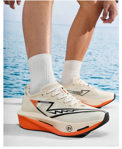 Running Shoes Carbon Plate Specialty Marathon Men's Sports Breathable Lightweight Women's Comfortable Athletic Non-slip Sneakers