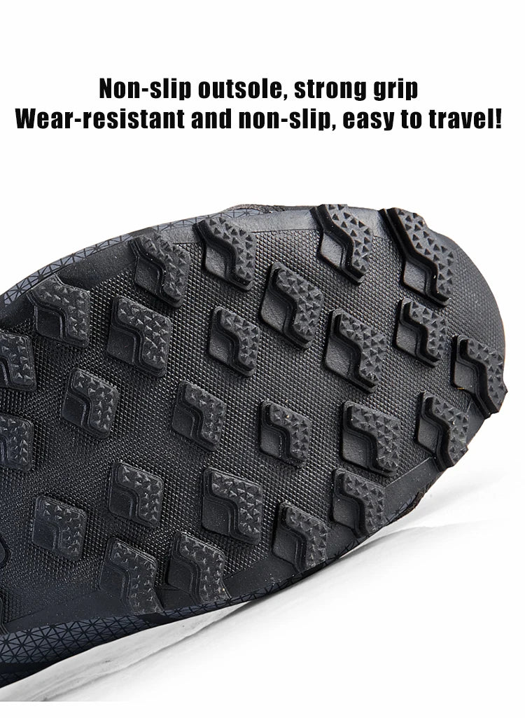 Zapatillas de senderismo para hombre, calzado deportivo todoterreno para exteriores, malla transpirable, antideslizantes y resistentes al desgaste, zapatillas de senderismo y ciclismo outdoor